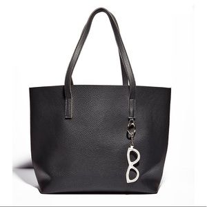 NWT Solstice leather tote with sunglasses charm